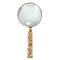 Hello Honey® 9" Brass Magnifying Glass with Mother of Pearl Handle